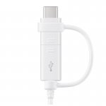 Samsung USB Combo Cable EP-DG930 - оригинален кабел с MicroUSB и USB-C конектори  1
