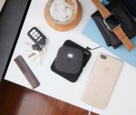 Zens Portable Power Pack Wirelessly Rechargeable 10400mAh - външна батерия с функция за безжично зареждане (черен) 4