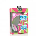 iFrogz Little Rockers Costume Kids On-Ear Headphones - слушалки подходящи за деца за мобилни устройства (розов-зелен) 7