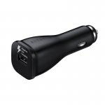 Samsung Fast Car Charger EP-LN915UBESTA 2.0A - оригинално зарядно с MicroUSB кабел за кола за Samsung и мобилни телефони (черен) (bulk) 1