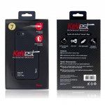 Torrii KeVest Kevlar Hard Case - дизайнерски кевларен кейс за iPhone 8 Plus, iPhone 7 Plus (черен) 7