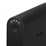 Microsoft Dual Power Bank DC-33 9000mAh - качествена външна батерия с 2хUSB изхода за смартфони и таблети (сив) 1