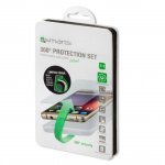 4smarts 360° Protection Set - тънък силиконов кейс и стъклено защитно покритие за дисплея на Google Pixel XL (прозрачен) 2