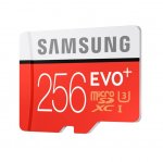 Samsung MicroSDXC 256GB EVO Plus UHS-I Memory Card U3, Class 10,  4K Ultra HD - MicroSDXC памет със SD адаптер за Samsung устройства (подходяща за GoPro) 2