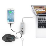 TeckNet TA400 Type-C Aluminum 4-Port USB 3.0 Hub - алуминиев USB-C  хъб с 4xUSB изхода 3
