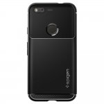 Spigen Rugged Armor Case - термополиуретанов кейс с най-висока степен на защита за Google Pixel (черен) 6