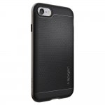 Spigen Neo Hybrid Case - хибриден кейс с висока степен на защита за iPhone 8, iPhone 7 (черен-сив) 13