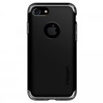 Spigen Hybrid Armor Case - хибриден кейс с висока степен на защита за iPhone 8, iPhone 7 (черен) 7