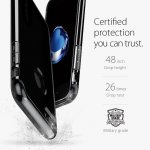 Spigen Hybrid Armor Case - хибриден кейс с висока степен на защита за iPhone 8, iPhone 7 (черен гланц) 4