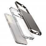Spigen Neo Hybrid Case Crystal - хибриден кейс с висока степен на защита за Google Pixel (прозрачен-сив) 1