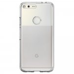 Spigen Ultra Hybrid Case - хибриден кейс с висока степен на защита за Google Pixel XL (прозрачен) 6