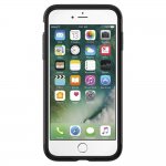 Spigen Slim Armor Case - хибриден кейс с поставка и най-висока степен на защита за iPhone 8 Plus, iPhone 7 Plus (тъмносив) 8