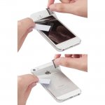 SwitchEasy Pure UltraClear - комплект защитни покрития за дисплея и задната част на iPhone 5, iPhone 5S, iPhone SE (4 броя) 2