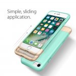 Spigen Style Armor Case - хибриден кейс от две части за iPhone 8, iPhone 7 (син) 4
