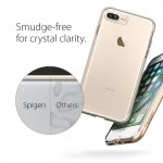 Spigen Neo Hybrid Case Crystal - хибриден кейс с висока степен на защита за iPhone 8 Plus, iPhone 7 Plus (прозрачен-златист) 5