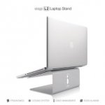 Elago L2 STAND - дизайнерска алуминиева поставка за MacBook и преносими компютри (сребриста) 1