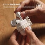 Elago AirPods Strap - тънко силиконово въженце за безжични слушалки Apple AirPods (черен) 6