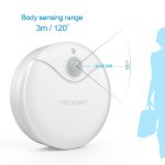 TeckNet LED09 3-Pack Motion Sensor LED Night Light - сензор за движение и LED нощна светлина  1