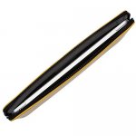 Knomo Laptop Leather Zip Sleeve 12 - кожен (естествена кожа) калъф с цип за MacBook 12 и преносими компютри до 12 инча (жълт) 3