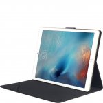 Tucano Club Folio Case - текстилен калъф с Auto On/Off и поставка за iPad Pro 12.9 (черен) 2