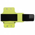 Tucano Ultraslim Armband - неопренов спортен калъф за ръка за смартфони до 5.5 инча (черен-лайм) 2