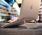 Satechi Aluminium Laptop Stand - преносима алуминиева поставка за MacBook и лаптопи (розово злато) 8