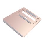Satechi Aluminium Laptop Stand - преносима алуминиева поставка за MacBook и лаптопи (розово злато) 3