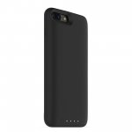 Mophie Juice Pack Air - удароустойчив кейс с вградена батерия 2420mAh и безжично зареждане за iPhone 8 Plus, iPhone 7 Plus (черен) 2