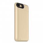 Mophie Juice Pack Air - удароустойчив кейс с вградена батерия 2420mAh и безжично зареждане за iPhone 8 Plus, iPhone 7 Plus (златист) 2