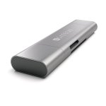 Satechi USB-C Card Reader USB 3.0 - четец за microSD и SD карти памет за мобилни устройства (тъмносив) 3