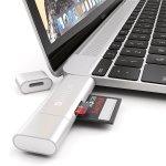 Satechi USB-C Card Reader USB 3.0 - четец за microSD и SD карти памет за мобилни устройства (сребрист) 2