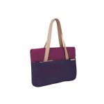 STM Grace Deluxe Laptop Sleeve - дизайнерска чанта с дръжки за MacBook Pro Retina 13  и преносими компютри до 13 инча (тъмнолилав) 1