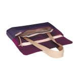 STM Grace Deluxe Laptop Sleeve - дизайнерска чанта с дръжки за MacBook и преносими компютри до 15 инча (тъмнолилав) 2