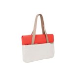 STM Grace Deluxe Laptop Sleeve - дизайнерска чанта с дръжки за MacBook и преносими компютри до 15 инча (коралов) 1
