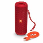 JBL Flip Wireless 4 - водоустойчив безжичен bluetooth спийкър и микрофон за мобилни устройства (червен) 2