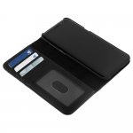 CaseMate Wallet Folio - кожен калъф (естествена кожа), тип портфейл за Samsung Galaxy S8 Plus (черен) 3