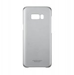 Samsung Clear Cover Case EF-QG955CBEGWW - оригинален TPU кейс за Samsung Galaxy S8 Plus (прозрачен-черен)  3