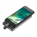 Comma iTravel Power Bank 7000mAh - външна батерия 7000mAh с вграден MFI Lightning кабел за Apple продукти и USB изход за други утсройства (черен) 9