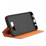 4smarts Flip Case Two Tone - кожен калъф с поставка и отделение за кр. карта за Samsung Galaxy S8 Plus (черен) 3