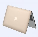 Comma Hard Jacket Cover - тънък (1мм.) предпазен кейс за MacBook Pro Touch Bar 15 (сив-прозрачен) 2