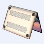 Comma Hard Jacket Cover - тънък (1мм.) предпазен кейс за MacBook Pro Touch Bar 13 (сив-прозрачен) 1