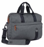 STM Judge Laptop Brief - дизайнерска чанта с дръжки за MacBook и преносими компютри до 15 инча (сив) 6