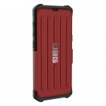 Urban Armor Gear Metropolis - удароустойчив хибриден кейс тип портфейл за Samsung Galaxy S8 (червен) 5
