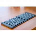 Reveal Foldable Bluetooth Compact Portable Keyboard - сгъваема безжична клавиатура за таблети, смартфони и компютри с Bluetooth 3