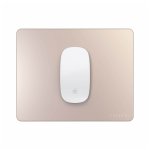 Satechi Aluminium Mouse Pad - дизайнерски алуминиев пад за мишка (розово злато) 3