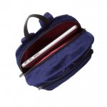 Knomo Bathurst Velvet Backpack - стилна раница за преносими компютри до 14 инча (син) 5