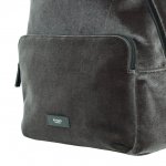 Knomo Bathurst Velvet Backpack - стилна раница за преносими компютри до 14 инча (сив) 1