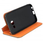 4smarts Flip Case Two Tone - кожен калъф с поставка и отделение за кр. карта за Samsung Galaxy A5 (2017) (син) 3