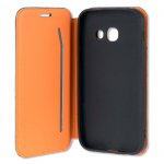 4smarts Flip Case Two Tone - кожен калъф с поставка и отделение за кр. карта за Samsung Galaxy A5 (2017) (син) 4