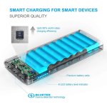 TeckNet iEP3015 Power Bank 30150mAh - качествена външна батерия 30150mAh с 3xUSB за лаптопи, смартфони и таблети (черен) 5